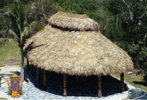 Large Residential Tiki Hut with Cupola